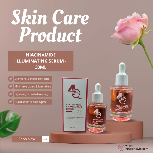 4Q Clinicals Niacinamide Illuminating Serum 30ml - Image 3