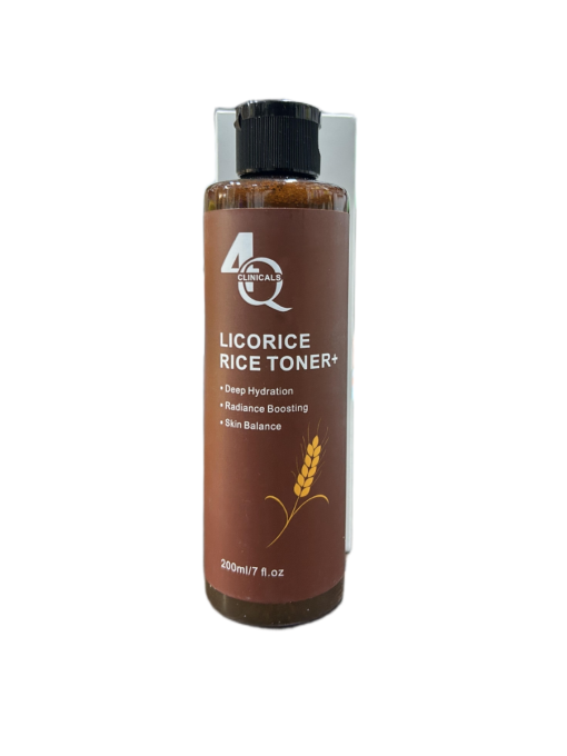 4Q Clinicals Licorice Rice Toner - 200ml - Image 2
