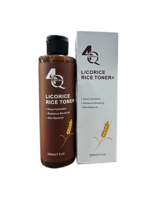 4Q Clinicals Licorice Rice Toner - 200ml